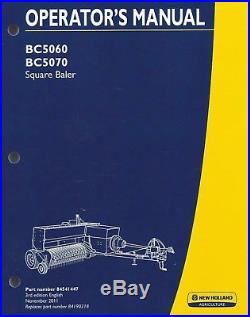 new holland 5060 baler specifications